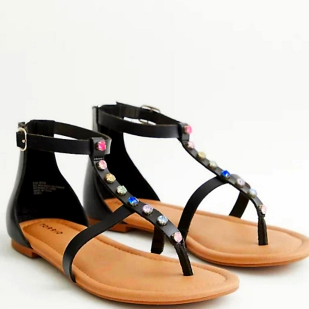 Torrid Pride gladiator sandals, NWT, 11W